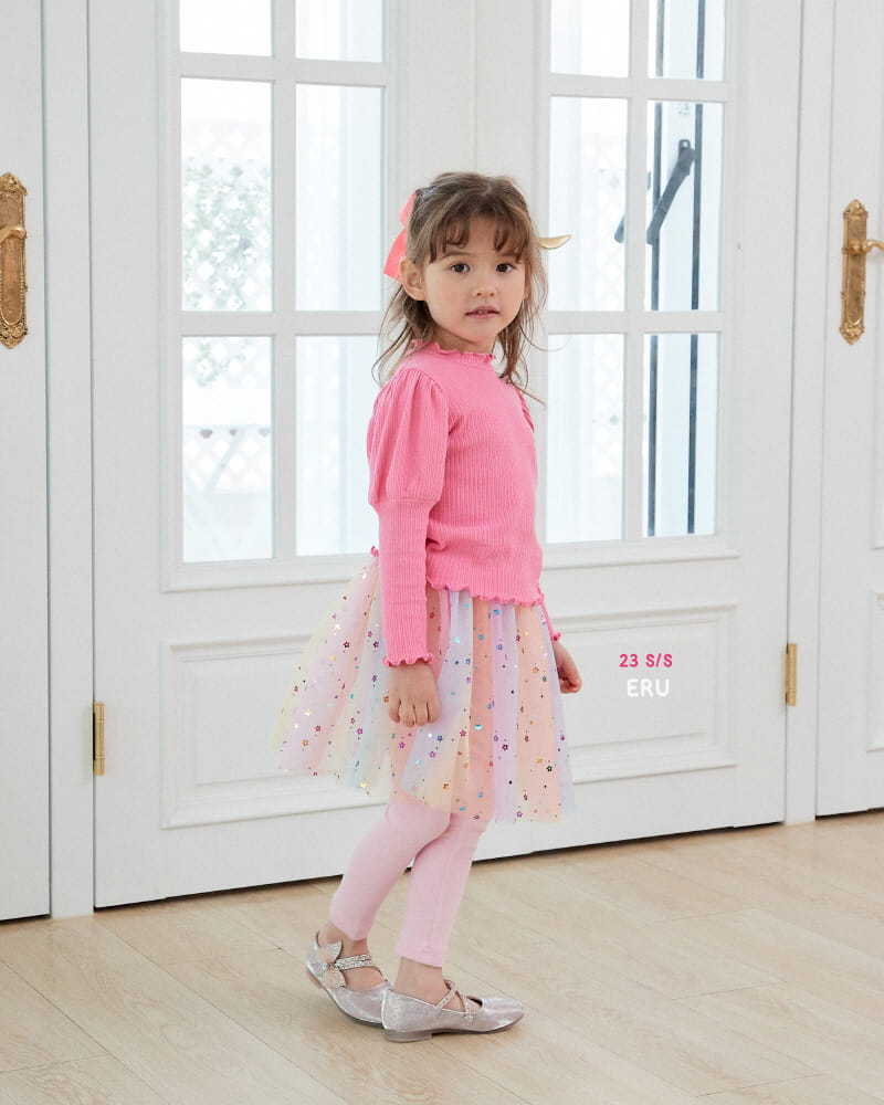 e.ru - Korean Children Fashion - #kidzfashiontrend - Rainbow Skirt Leggings - 8