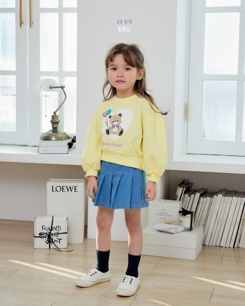 e.ru - Korean Children Fashion - #kidzfashiontrend - Wrinklle Wrap Skirt - 3