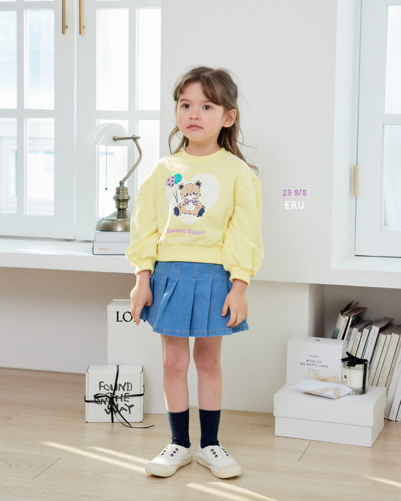 e.ru - Korean Children Fashion - #littlefashionista - Wrinklle Wrap Skirt - 5