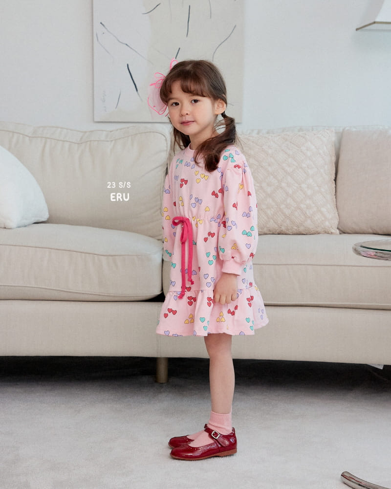 e.ru - Korean Children Fashion - #littlefashionista - Heart One-piece - 2