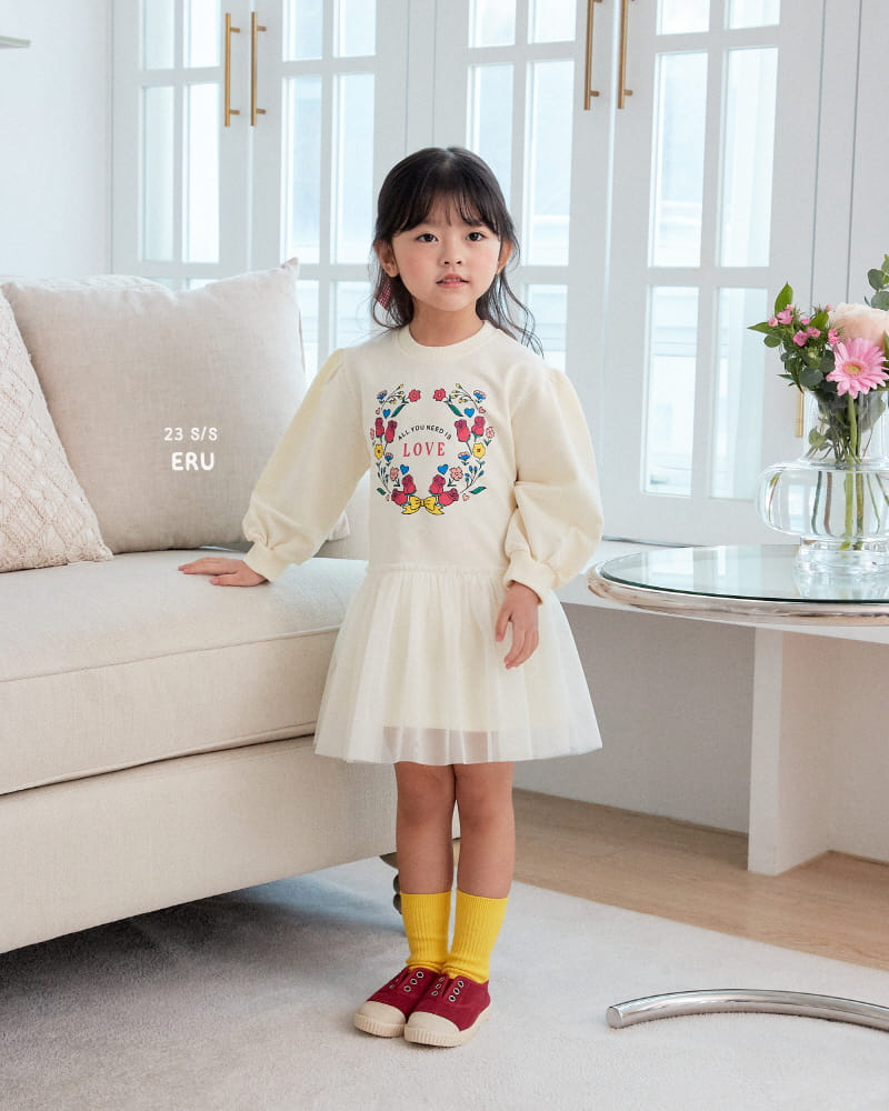 e.ru - Korean Children Fashion - #littlefashionista - Love One-piece - 12