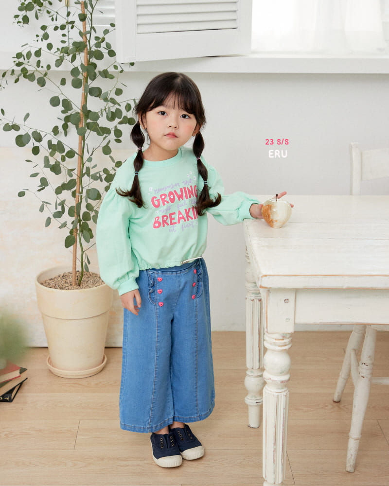e.ru - Korean Children Fashion - #magicofchildhood - Lora Crop Tee - 3