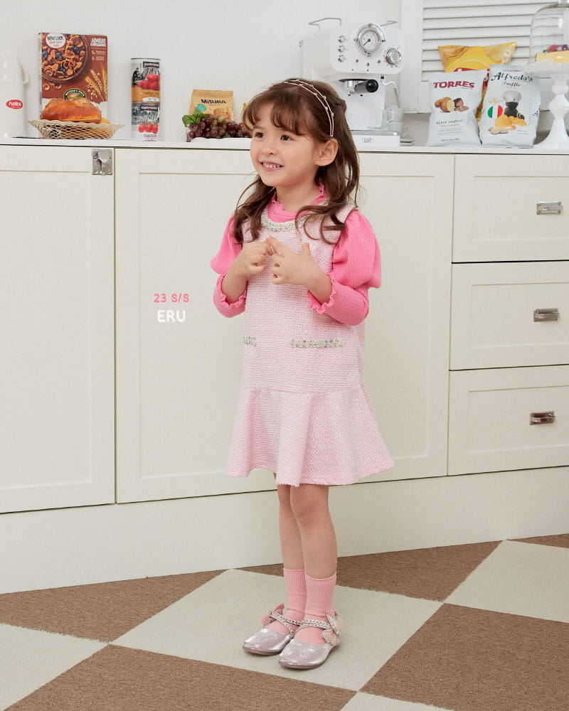 e.ru - Korean Children Fashion - #magicofchildhood - Cha Twid Skirt - 5