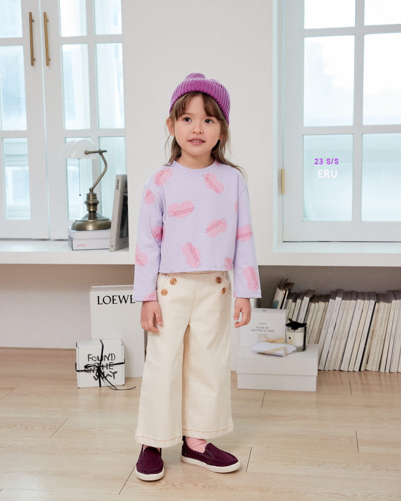 e.ru - Korean Children Fashion - #magicofchildhood - Heart Crop Tee - 11