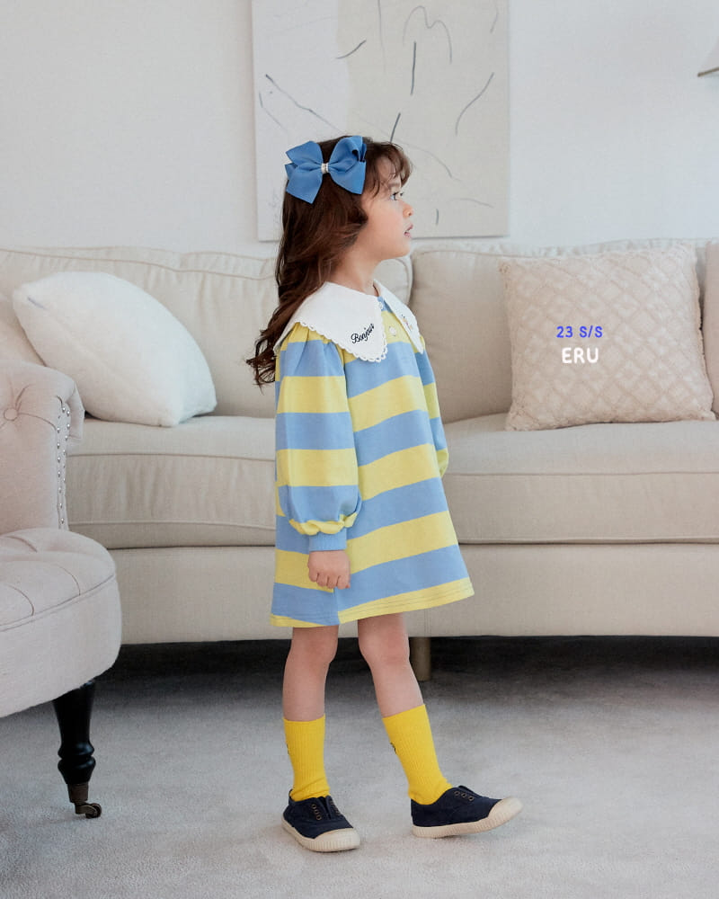 e.ru - Korean Children Fashion - #magicofchildhood - Big Collar One-piece - 11