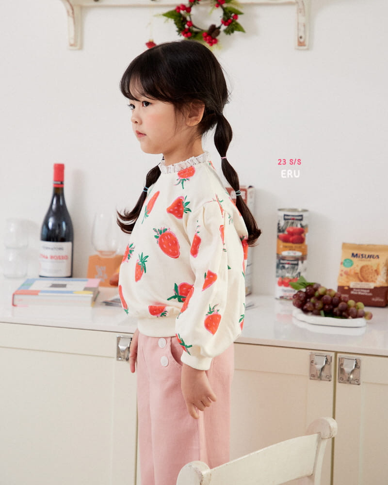 e.ru - Korean Children Fashion - #magicofchildhood - Strawberry Tee - 7