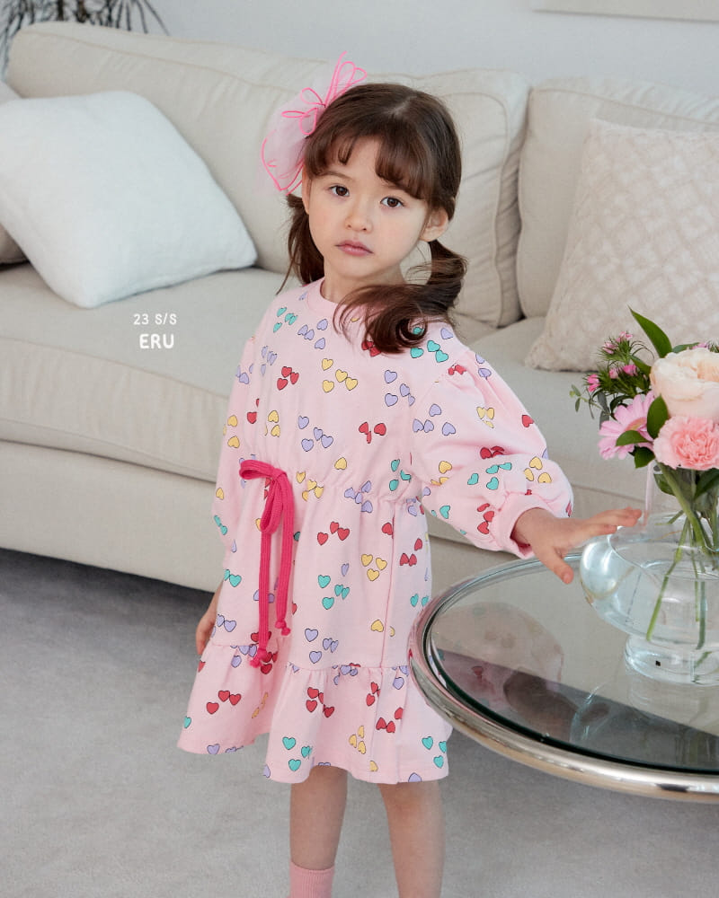 e.ru - Korean Children Fashion - #magicofchildhood - Heart One-piece - 4