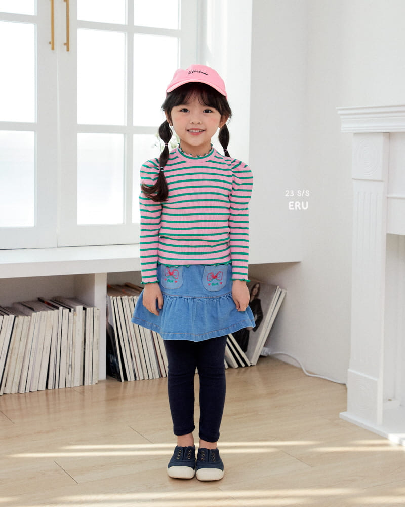 e.ru - Korean Children Fashion - #prettylittlegirls - Ribbon Skirt Leggings - 11