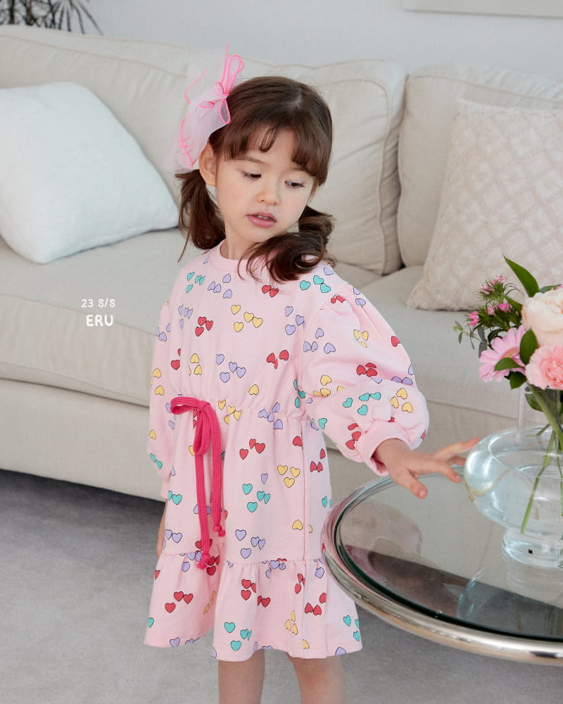 e.ru - Korean Children Fashion - #prettylittlegirls - Heart One-piece - 5
