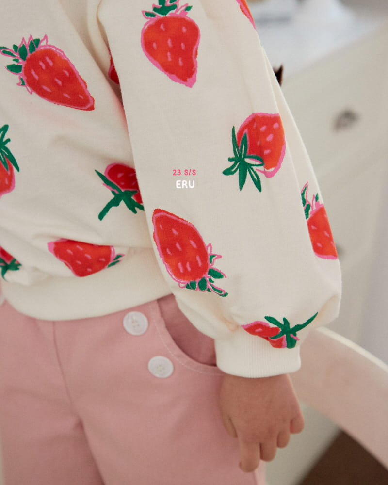 e.ru - Korean Children Fashion - #prettylittlegirls - Strawberry Tee - 9