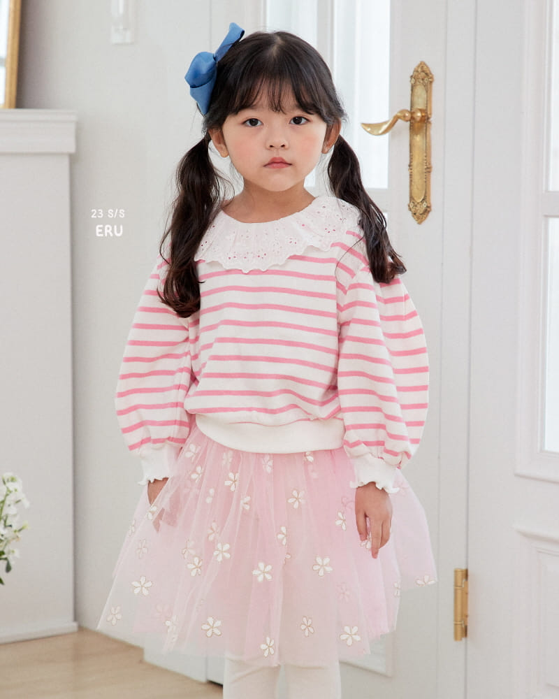 e.ru - Korean Children Fashion - #stylishchildhood - Flower Skirt Leggings