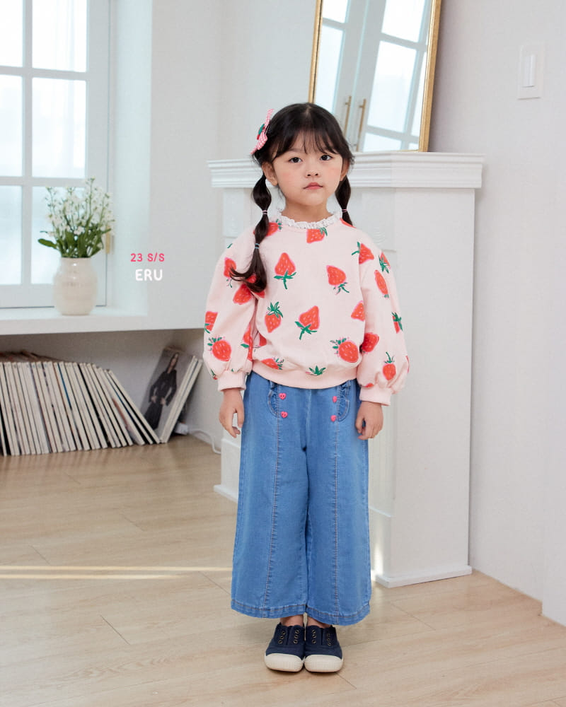 e.ru - Korean Children Fashion - #todddlerfashion - Strawberry Tee - 10