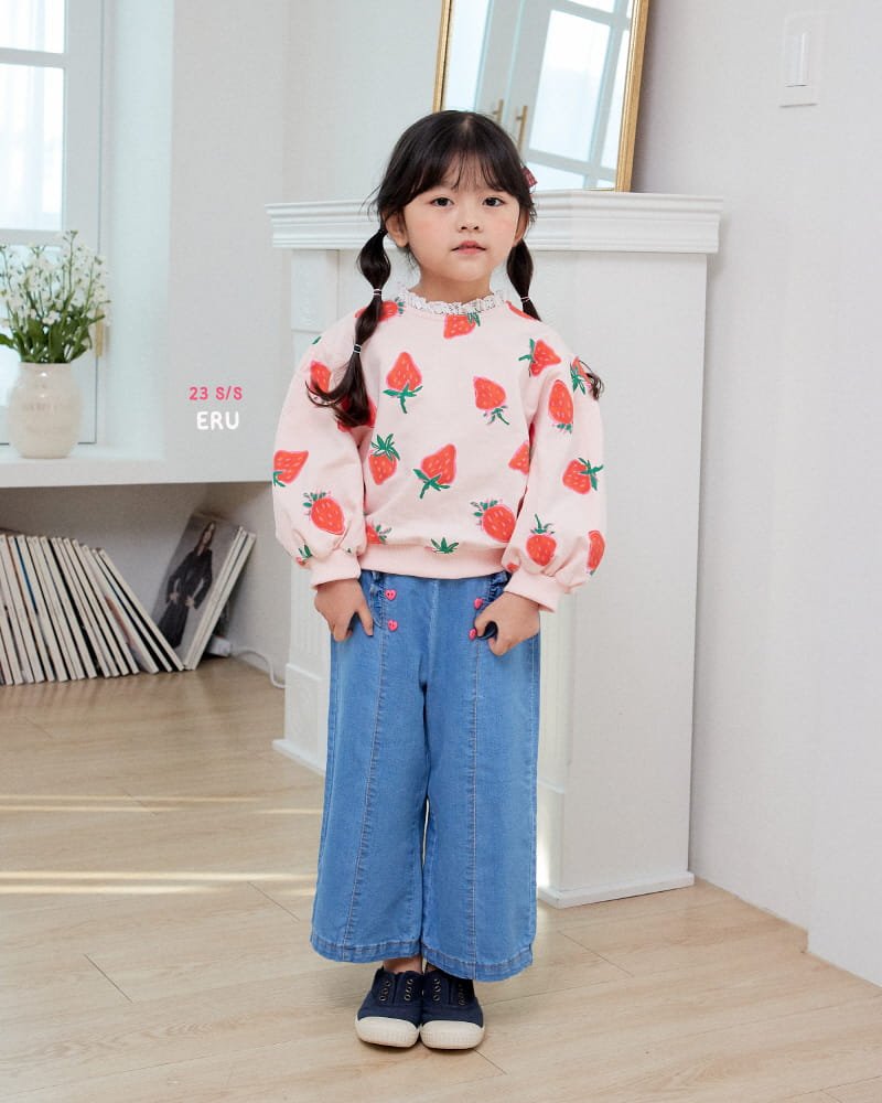 e.ru - Korean Children Fashion - #toddlerclothing - Strawberry Tee - 11