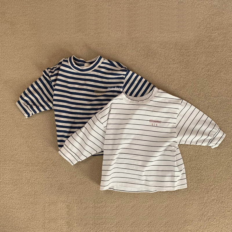 go;u - Korean Baby Fashion - #babyclothing - Bebe Run Stripes Tee