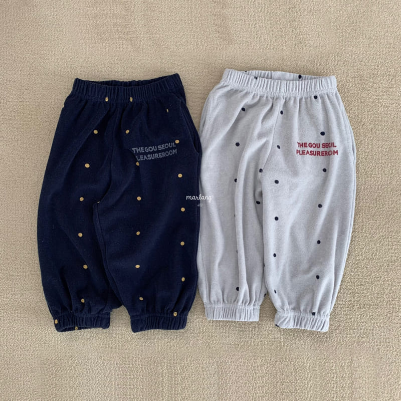 go;u - Korean Children Fashion - #littlefashionista - Dot Pants