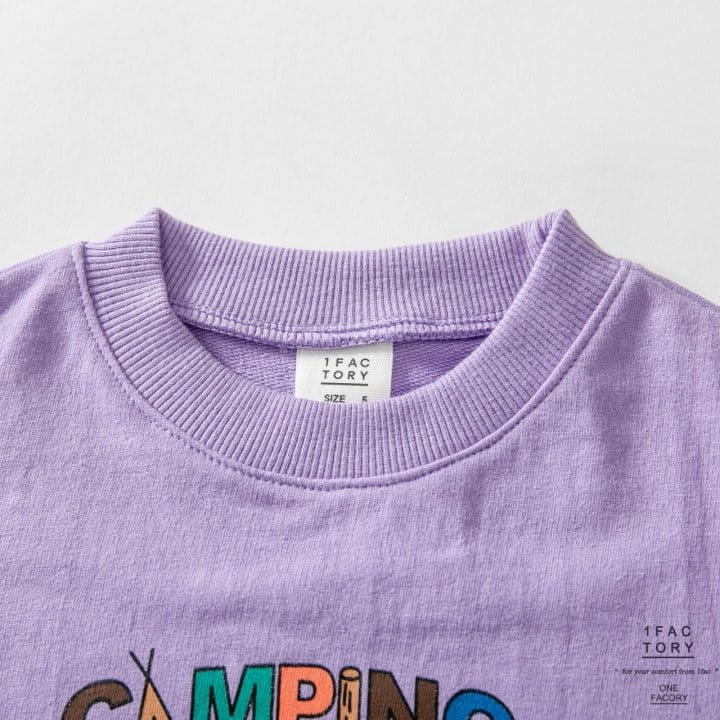 1 Fac - Korean Children Fashion - #prettylittlegirls - Camping Sweatshirt - 8