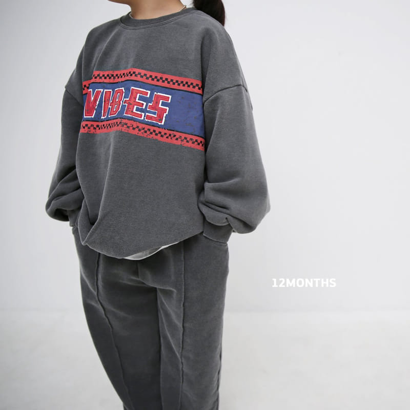 12 Month - Korean Children Fashion - #Kfashion4kids - Vibe Sweatshirt - 12