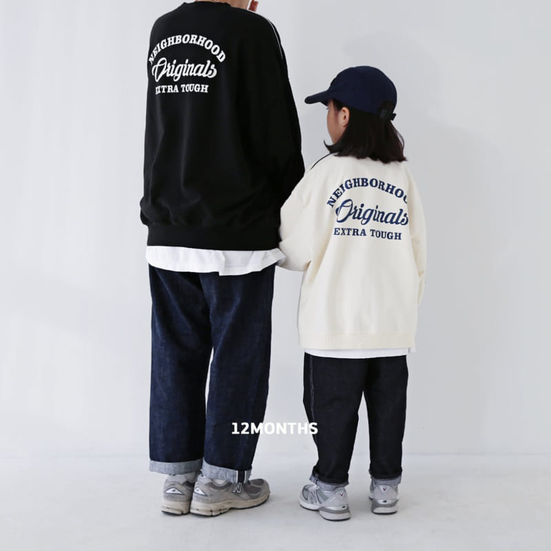 12 Month - Korean Children Fashion - #childofig - Original Sweatshirt - 12