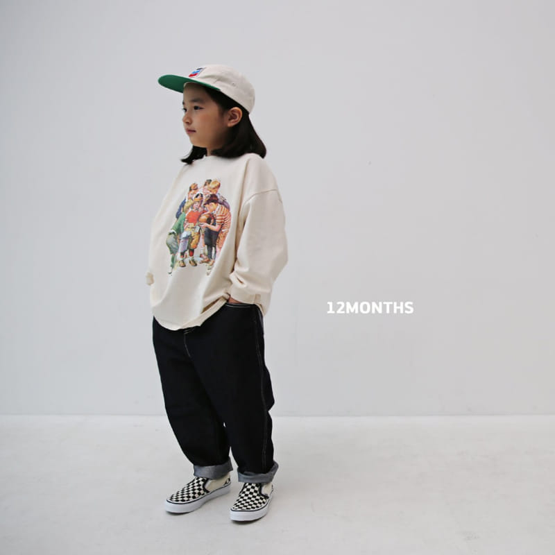 12 Month - Korean Children Fashion - #littlefashionista - Oil Jeans - 7
