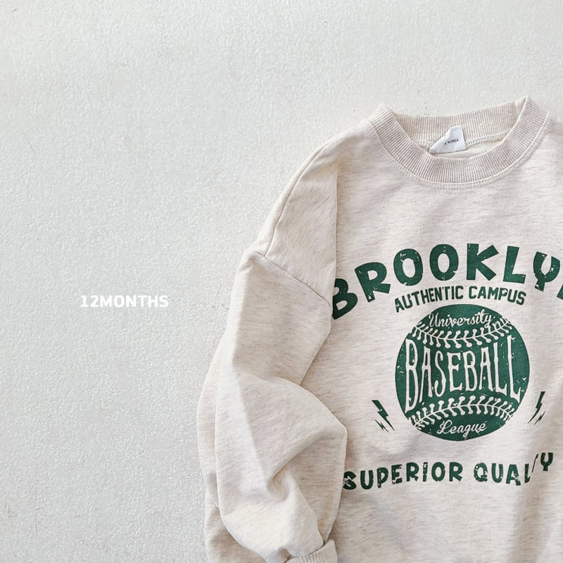 12 Month - Korean Children Fashion - #magicofchildhood - Baseball Sweatshirt - 3