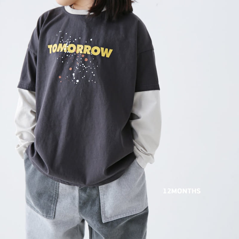 12 Month - Korean Children Fashion - #minifashionista - Tomorrow Tee - 12