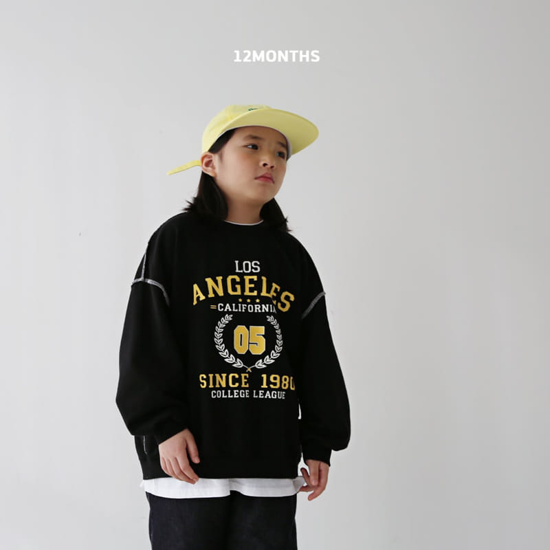 12 Month - Korean Children Fashion - #prettylittlegirls - LA Sweatshirt - 10