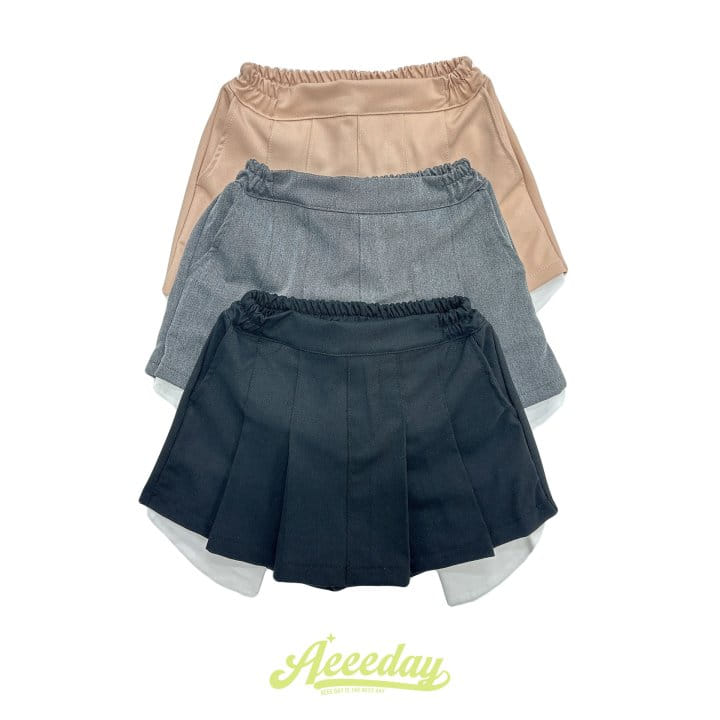 Aeeeday - Korean Children Fashion - #Kfashion4kids - Winkle Skirt Pants - 7