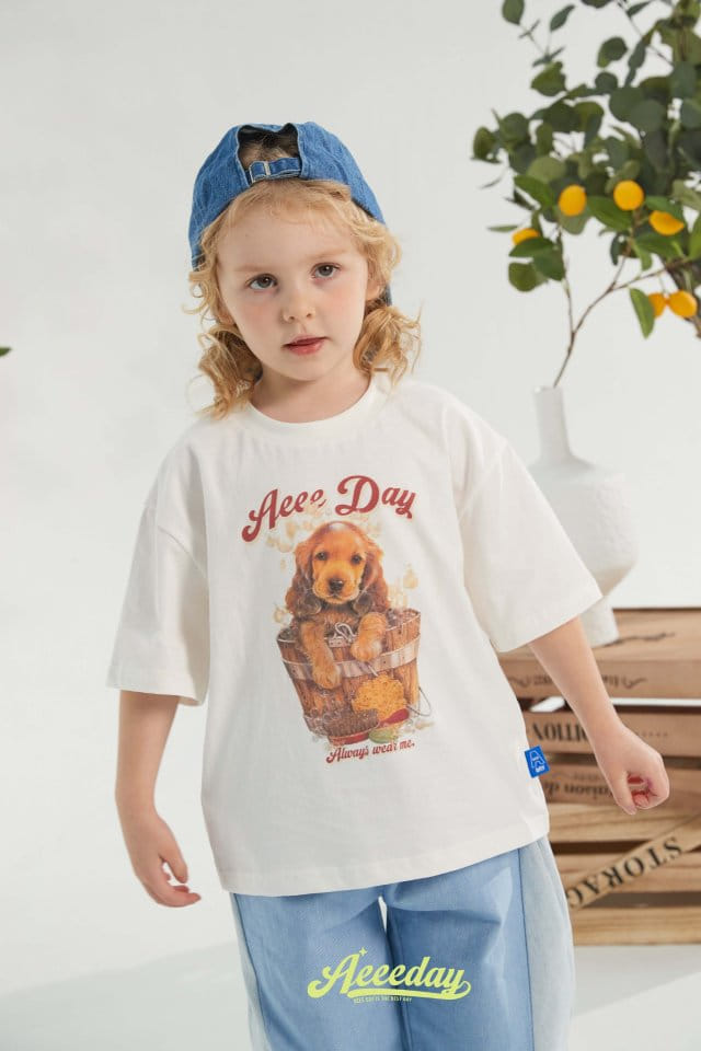 Aeeeday - Korean Children Fashion - #childofig - Puppy Tee - 7