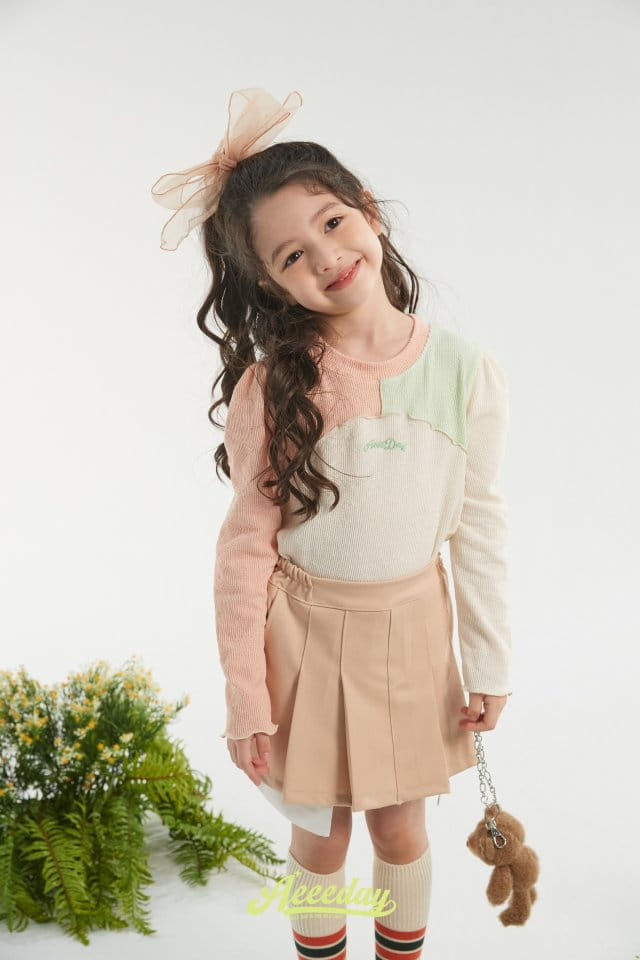 Aeeeday - Korean Children Fashion - #discoveringself - Macaroon Tee - 4