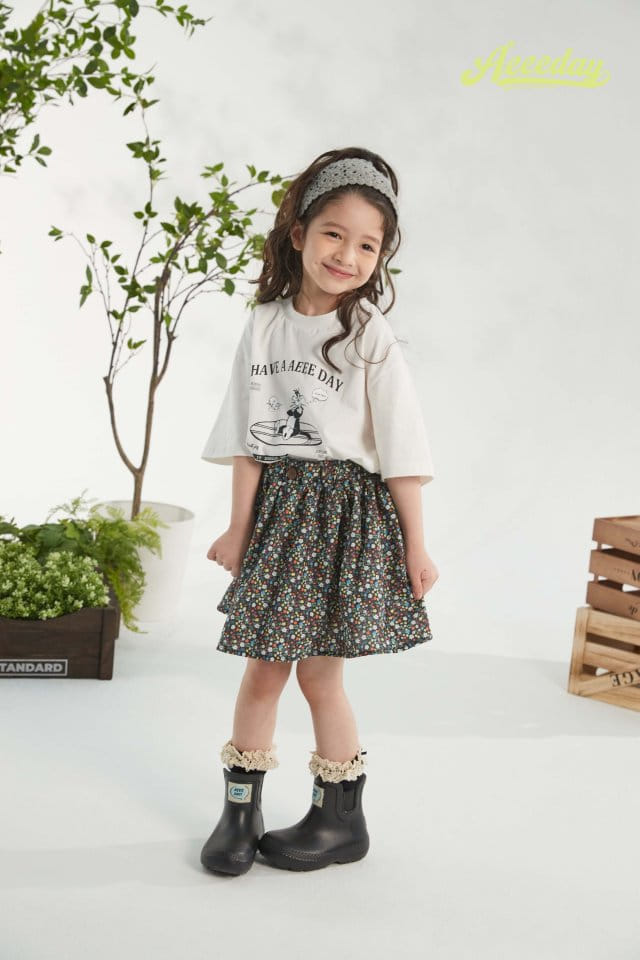 Aeeeday - Korean Children Fashion - #kidsstore - Board Cat Tee
