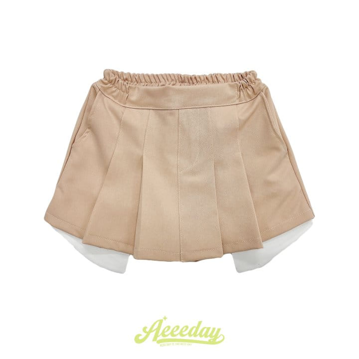 Aeeeday - Korean Children Fashion - #littlefashionista - Winkle Skirt Pants - 8