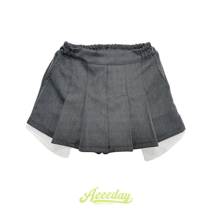 Aeeeday - Korean Children Fashion - #minifashionista - Winkle Skirt Pants - 10