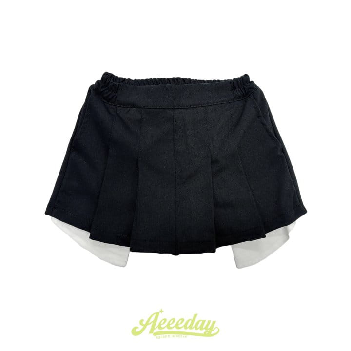 Aeeeday - Korean Children Fashion - #todddlerfashion - Winkle Skirt Pants - 12