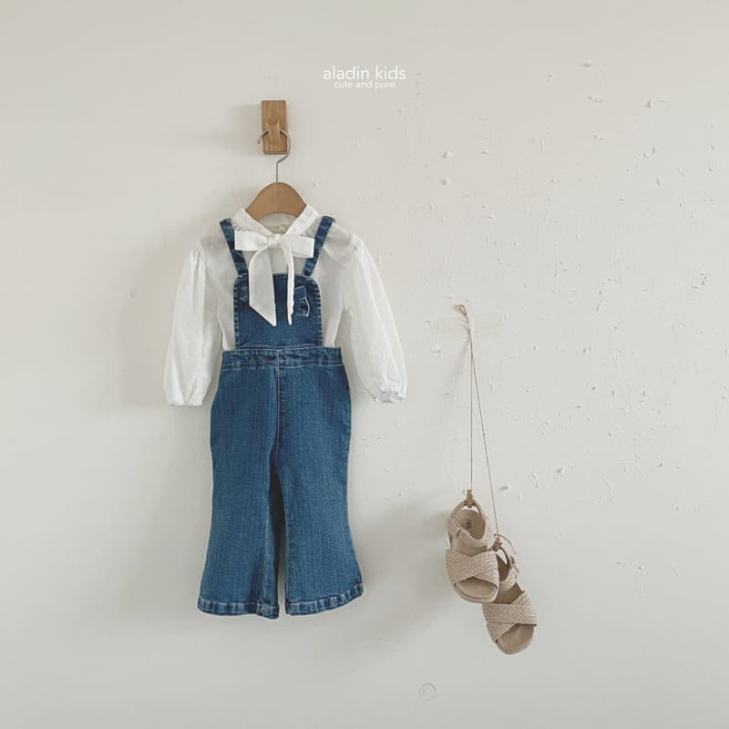 Aladin - Korean Children Fashion - #fashionkids - New Bootscut Overalls - 11