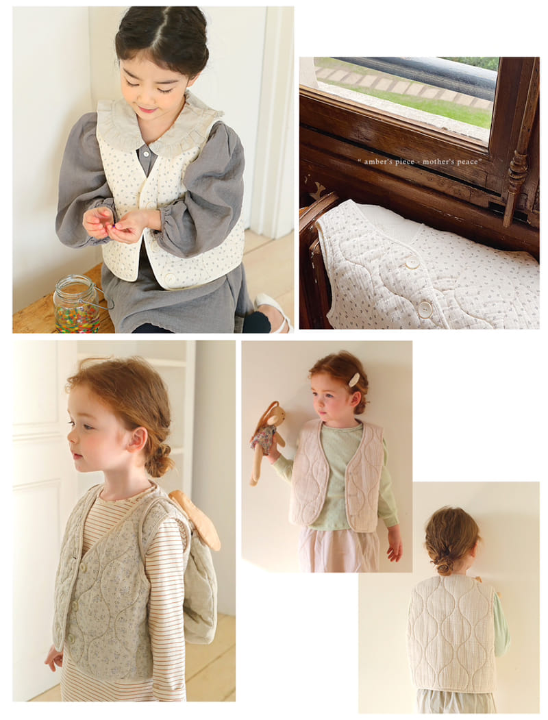 Amber - Korean Children Fashion - #childrensboutique - Luming Reversible Vest - 2