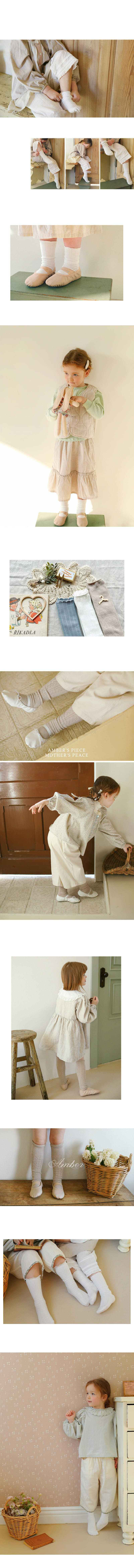 Amber - Korean Children Fashion - #discoveringself - Liche Socks Set - 3