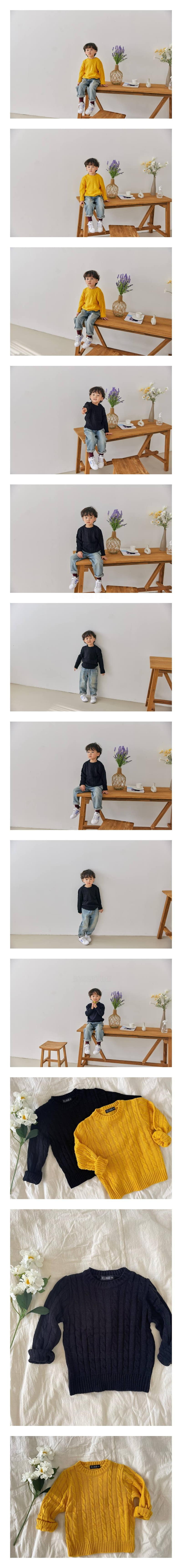 Angelot - Korean Children Fashion - #kidzfashiontrend - Twsit Knit Tee