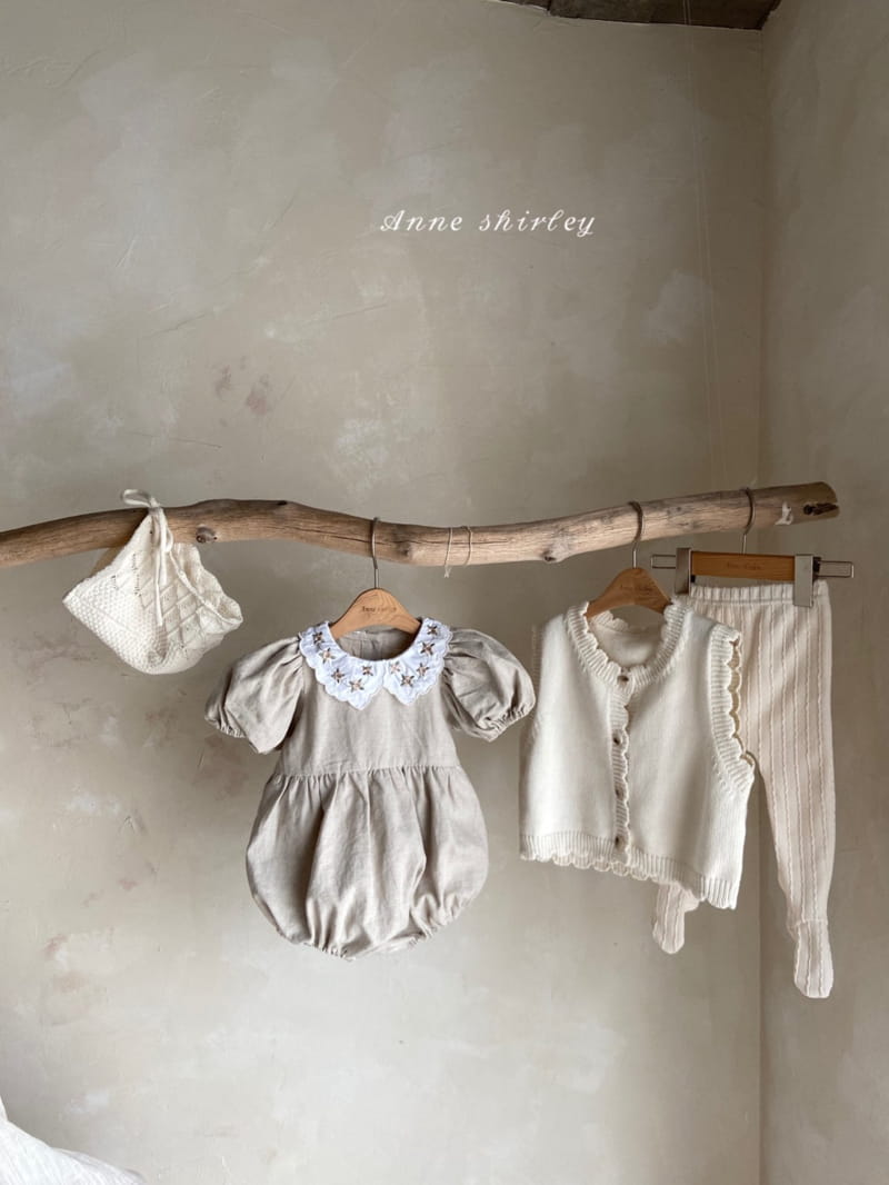 Anne Shirley - Korean Baby Fashion - #babyfever - Angel Collar Bodysuit
