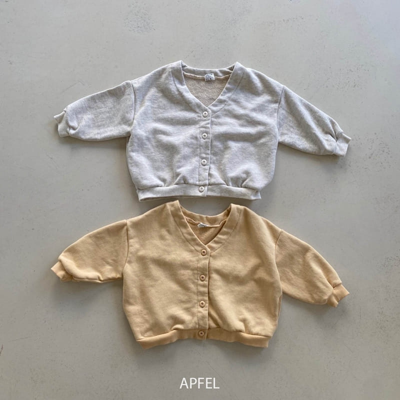 Apfel - Korean Children Fashion - #fashionkids - Crew Cardigan - 10