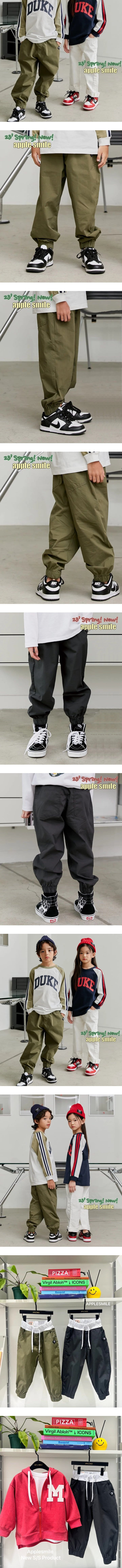 Apple Smile - Korean Children Fashion - #kidzfashiontrend - Peace Pants