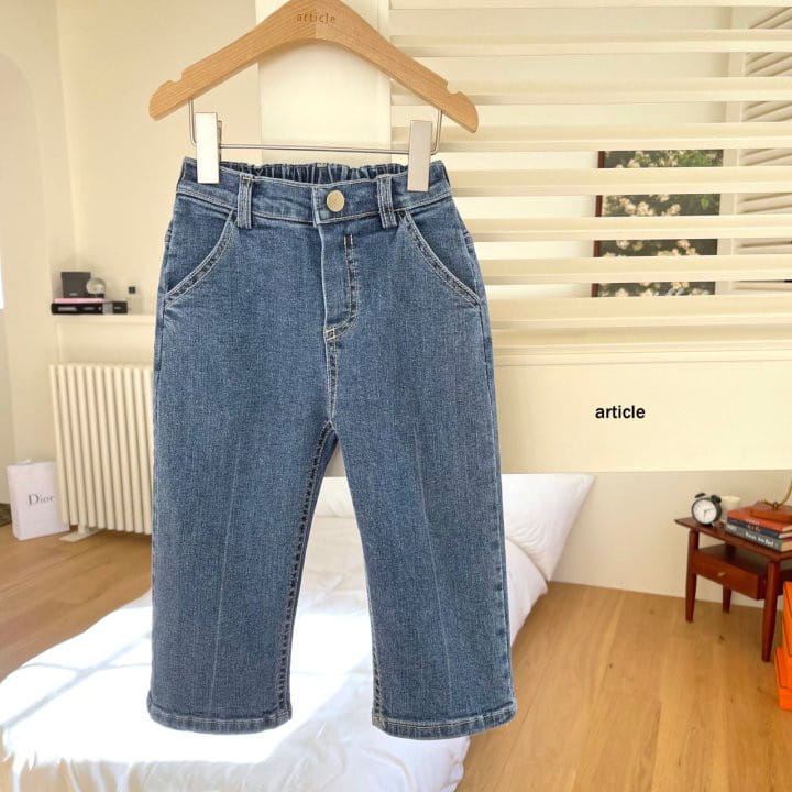 Article - Korean Children Fashion - #discoveringself - Pocket Jeans - 3