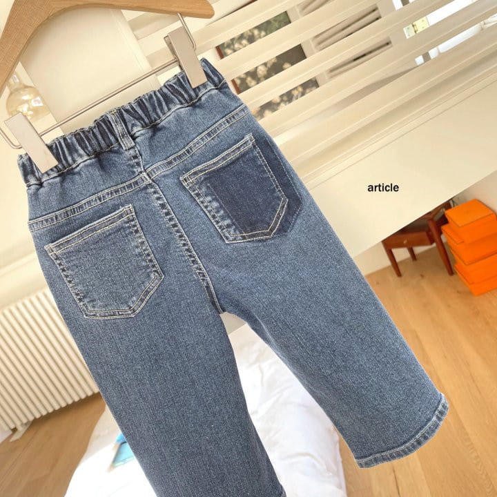 Article - Korean Children Fashion - #discoveringself - Pocket Jeans - 4