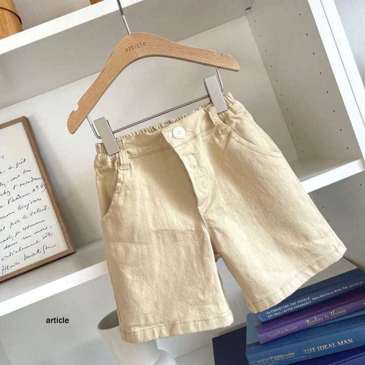 Article - Korean Children Fashion - #kidsstore - Pastel Shorts - 5