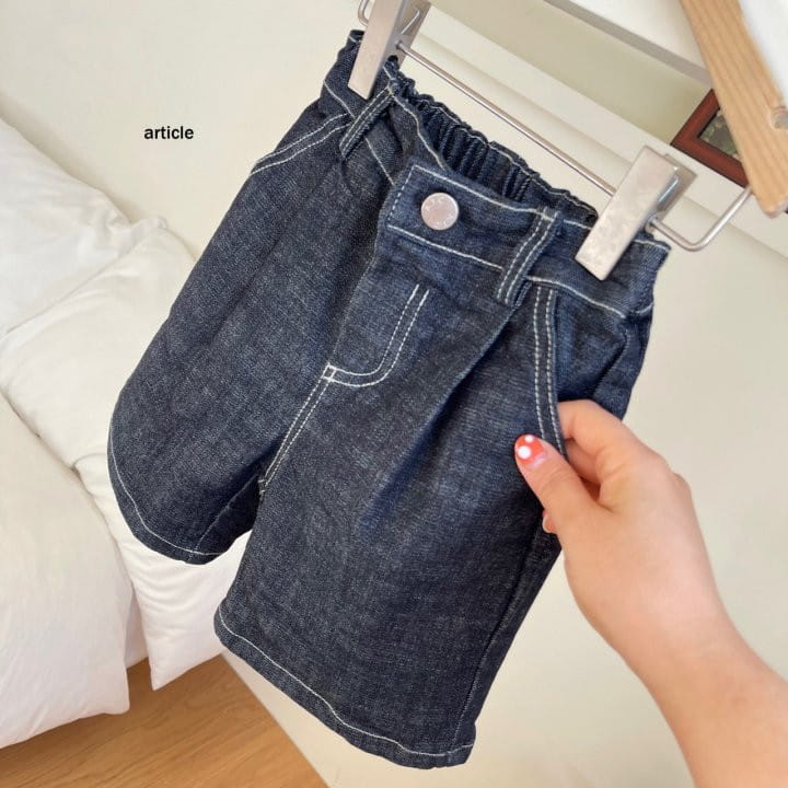 Article - Korean Children Fashion - #littlefashionista - Wrinkle Shorts - 6