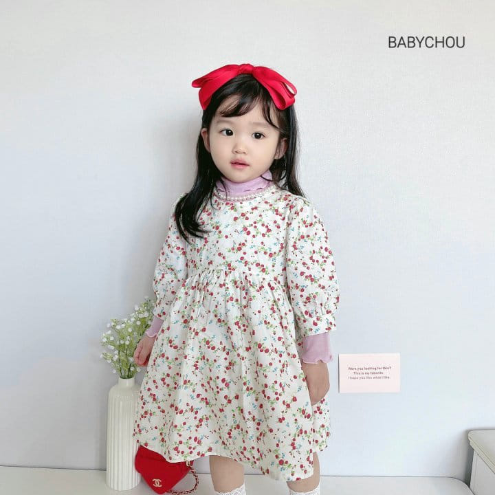 Babychou - Korean Children Fashion - #childofig - Versailles One-piece - 5