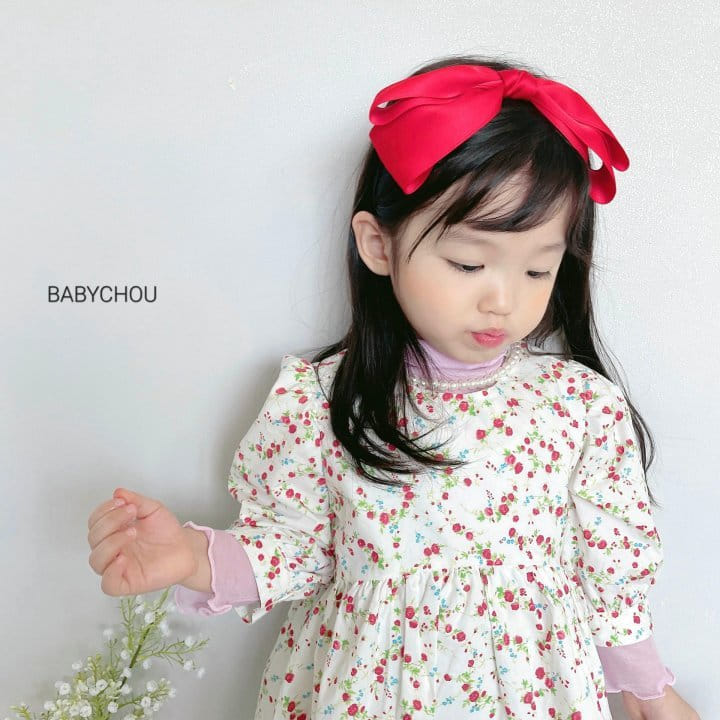 Babychou - Korean Children Fashion - #designkidswear - Versailles One-piece - 8