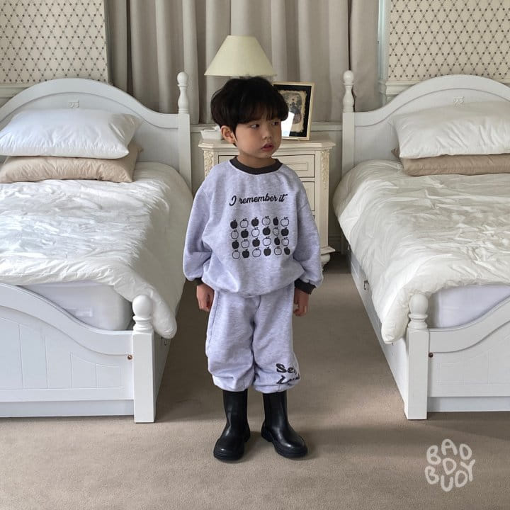 Badburdy - Korean Children Fashion - #kidsstore - Apple Sweatshirt - 4