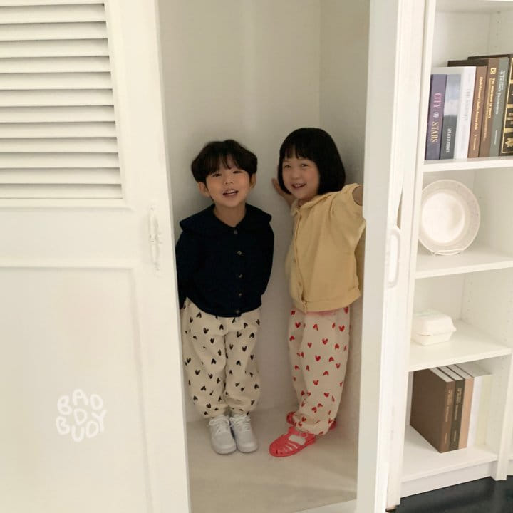 Badburdy - Korean Children Fashion - #magicofchildhood - Heart Pnats - 11
