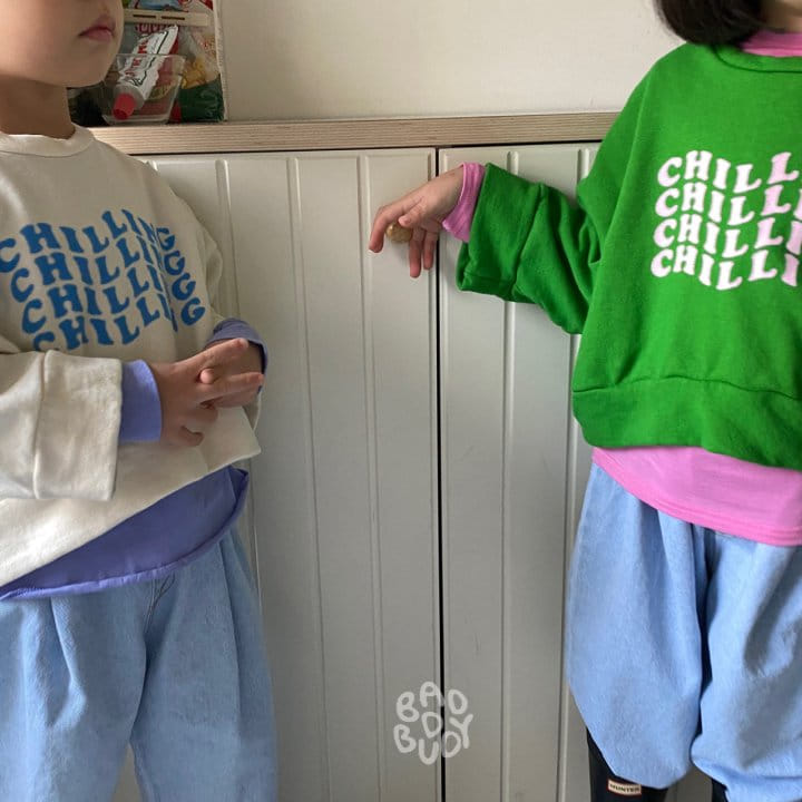 Badburdy - Korean Children Fashion - #prettylittlegirls - Chiling Sweatshirt - 5