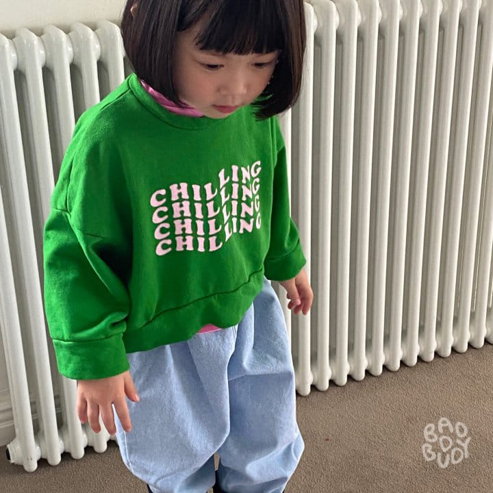 Badburdy - Korean Children Fashion - #toddlerclothing - Chiling Sweatshirt - 7